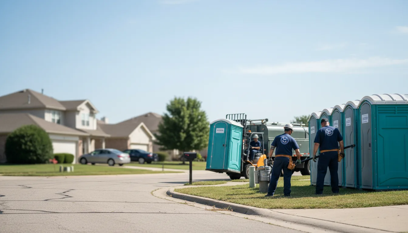 Porta Potty Rental in Booneville, MS near me